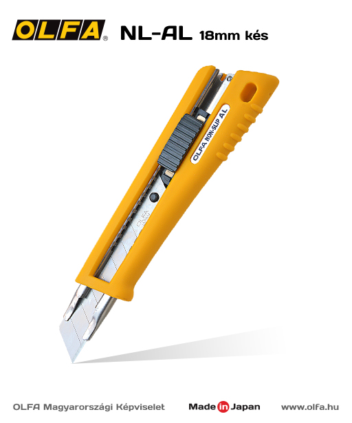 OLFA NL-AL 18mm standard kés/sniccer